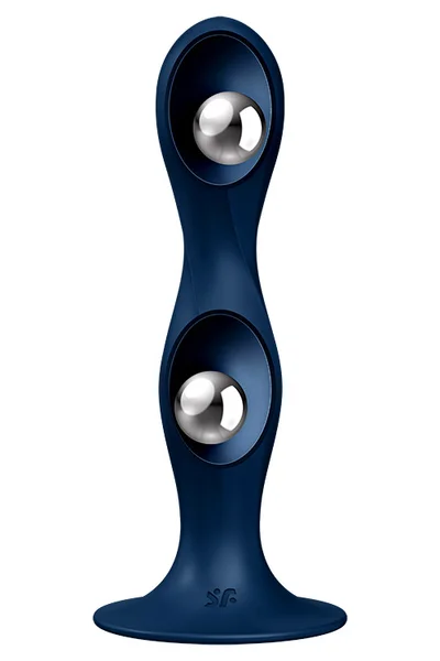 Satisfyer Double BallR 7" Weighted Dildo — image 2 of 3