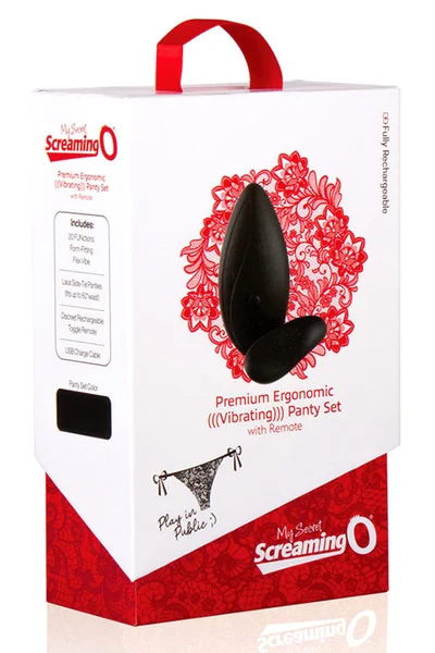 Screaming O Ergonomic Vibrating Panty Set — image 5 of 5