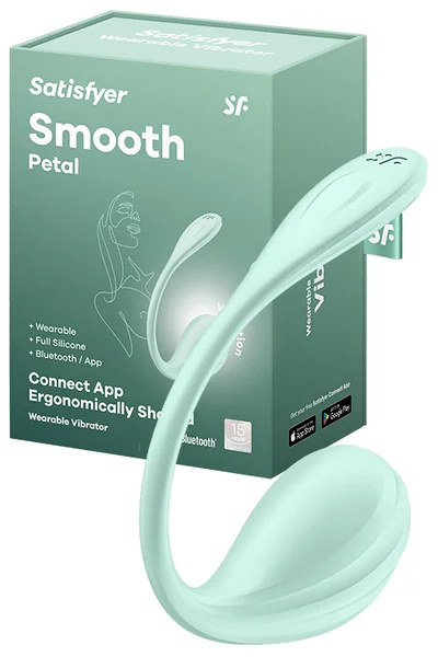 Satisfyer Smooth Petal App Controlled 9.4" Wearable Egg Vibrator — image 6 of 15