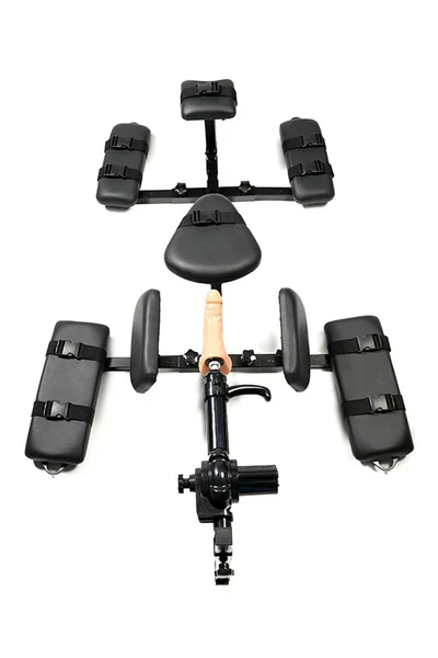 Master Series Subversion 55" Deluxe Adjustable Stockade with Sex Machine — image 12 of 12