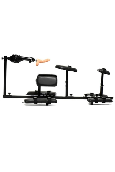 Master Series Subversion 55" Deluxe Adjustable Stockade with Sex Machine — image 2 of 4