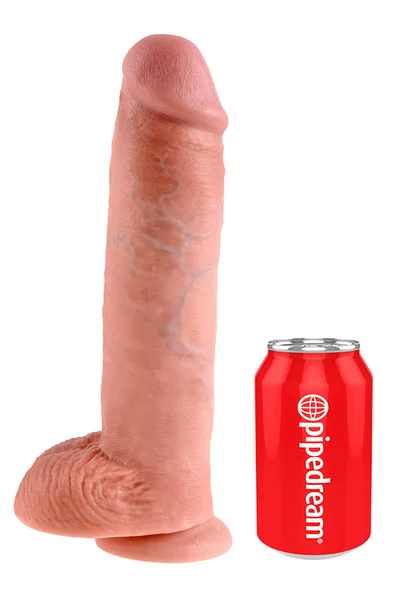 Pipedream King Cock 11" Extra Large Realistic Dildo with Balls & Suction Cup Base — image 4 of 10