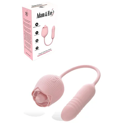 adam and eve thrust and tickle rose 141 flickering clitoral tickler and thrusting bullet