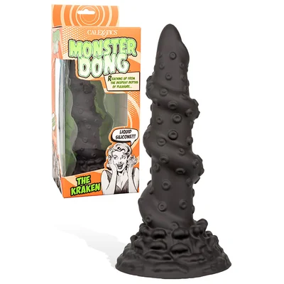 calexotics the kraken 8 liquid silicone monster dildo