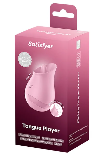 Satisfyer Tongue Player Flicking Tongue Vibrator — image 6 of 6