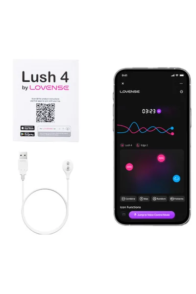 Lovense Lush 4 App Controlled Vibrating Egg — image 6 of 6