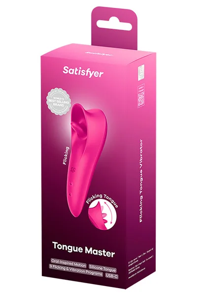 Satisfyer Tongue Master 5.6" Flicking Tongue Clitoral Vibrator — image 5 of 5