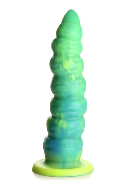 Creature Cocks Squirmer 8.8" Thrusting & Vibrating Silicone Dildo with Remote — image 2 of 10