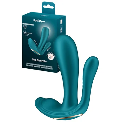 satisfyer top secret battery operated internal wearable vibrator