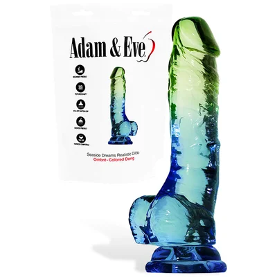 adam and eve seaside dreams 95 realistic dildo