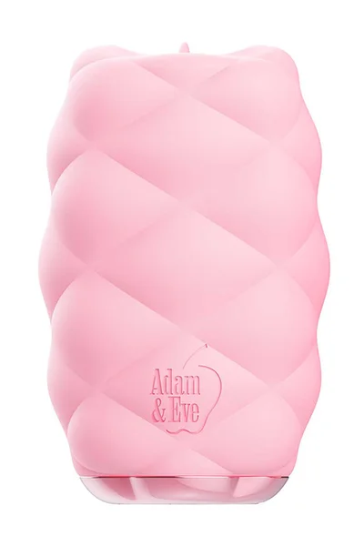Adam and Eve Pillow Talk 3" Clitoral Stimulator with Flickering Tongue — image 3 of 9