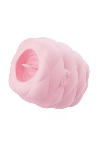 Adam and Eve Pillow Talk 3" Clitoral Stimulator with Flickering Tongue — image 4 of 9