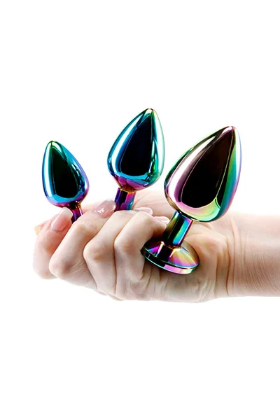 Adam and Eve Rainbow Heart 3 Piece Anal Training Set — image 10 of 15