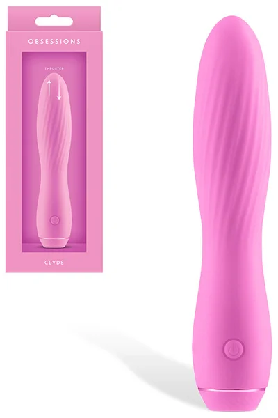 nsnovelties Obsessions Clyde Thrusting 6.7" Classic Vibrator — image 4 of 6
