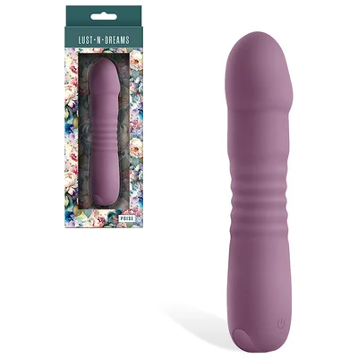 nsnovelties lust n dreams poise 68 thrusting vibrator