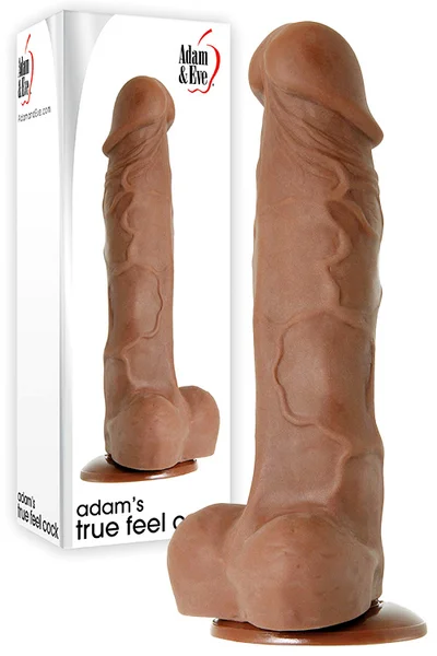 Adam and Eve True Feel Cock 7" Realistic Dildo with Suction Cup Base — image 7 of 9