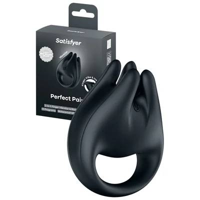 satisfyer perfect pair 1 3 2 in 1 finger couples vibrator