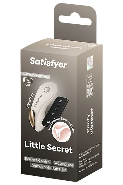 Satisfyer Little Secret 3.4" Battery Operated Panty Vibrator — image 6 of 6