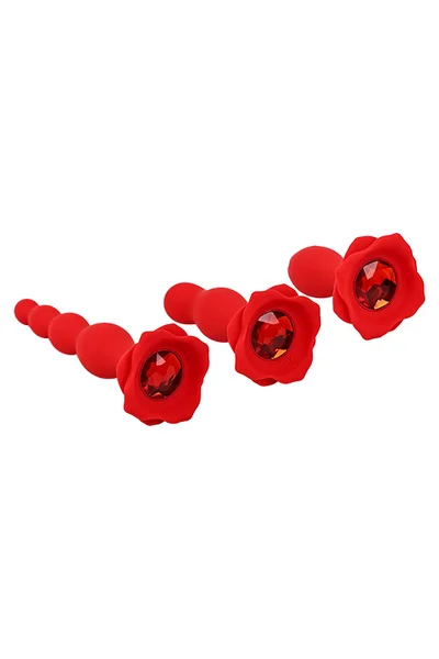 Adam and Eve Booty Bouquet 3 Piece Rose Anal Training Kit — image 2 of 5
