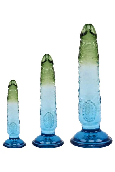 Adam and Eve Dreams 3 Piece Textured Dildo Set — image 6 of 6