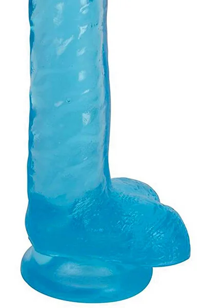 XR Brands Lollicocks 8" Slim Stick Dildo With Balls — image 6 of 6