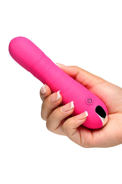Bang 5.9" Thrusting & Vibrating Silicone Dildo — image 4 of 12
