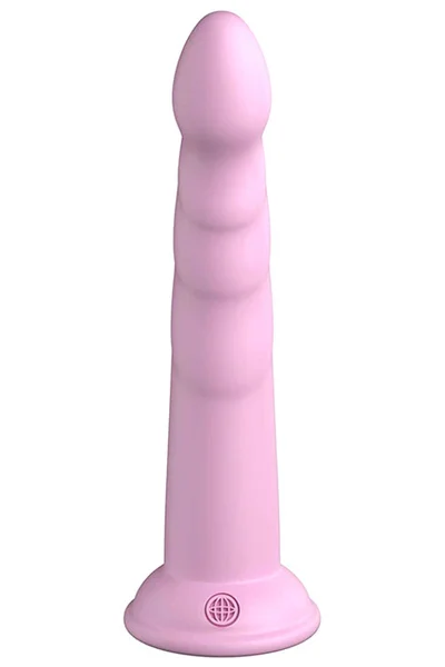 Dillio 7.75" Slim Platinum Cured Silicone Dildo — image 8 of 18
