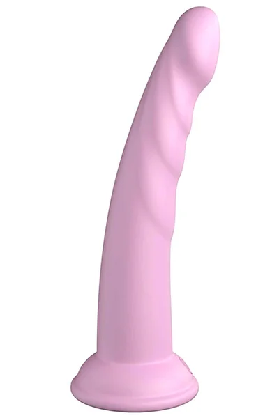 Dillio 7.75" Slim Platinum Cured Silicone Dildo — image 15 of 18