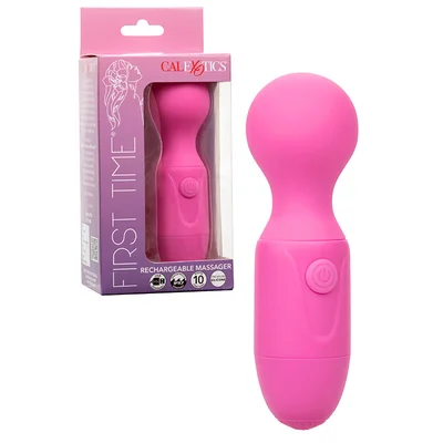 calexotics first time 475 rechargeable wand massager