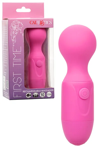 Calexotics First Time 4.75" Rechargeable Wand Massager — image 5 of 8