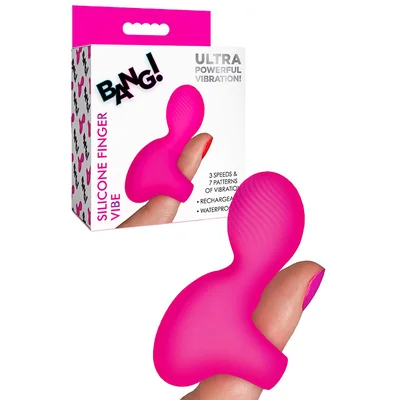 bang silicone 34 rechargeable finger vibrator