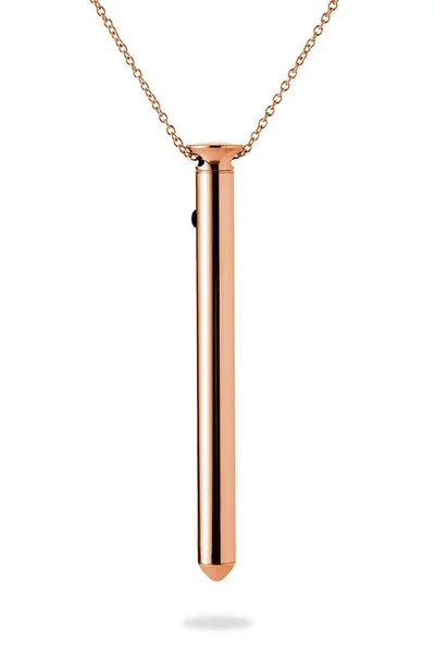 Crave Pleasure Jewellery Vesper 3.8" Necklace Vibrator — image 5 of 6