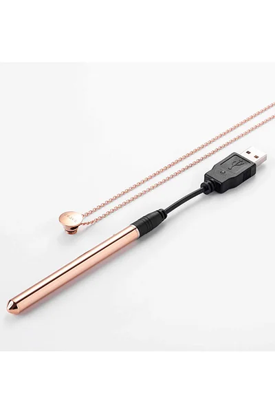 Crave Pleasure Jewelry 3.8" Vesper 2 Necklace Vibrator — image 5 of 6