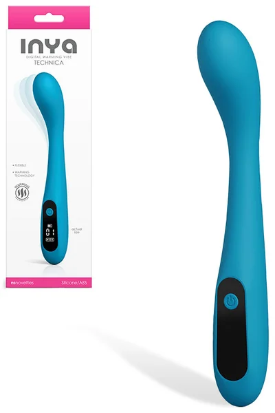 nsnovelties Inya Technica Heated 7.5" G Spot Vibrator — image 5 of 8