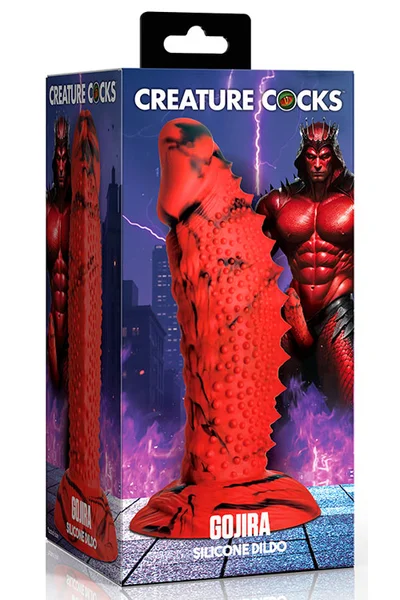 Creature Cocks Gojira 7.3" Silicone Dildo With Suction Cup — image 6 of 18