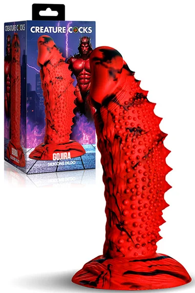 Creature Cocks Gojira 7.3" Silicone Dildo With Suction Cup — image 7 of 18