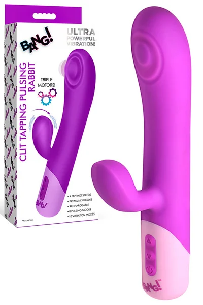 Bang 8.4" Tapping & Pulsing Rabbit Vibrator — image 6 of 15
