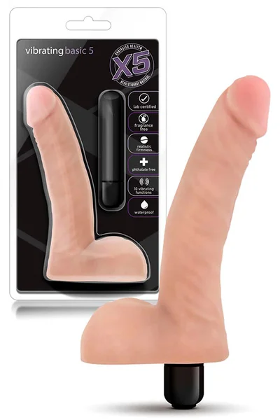 Blush X5 Vibrating Realistic 5.5" Dildo — image 7 of 12