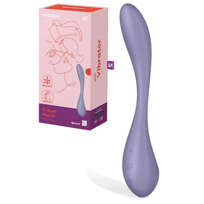 satisfyer g spot flex 5 app controlled flexible 77 g spot vibrator