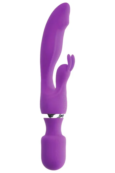 Adam and Eve G Motion Dual Ended 9.25" Rabbit & Wand Vibrator — image 4 of 12