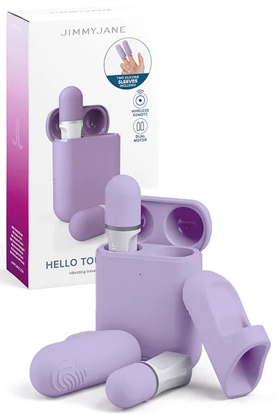 JimmyJane Hello Touch Pro 2.4" Finger Vibrator with Travel Case — image 11 of 15