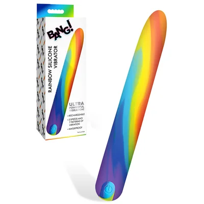 bang rainbow 73 ultra powerful silicone vibrator