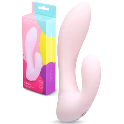 le wand mini g double 55 rabbit vibrator