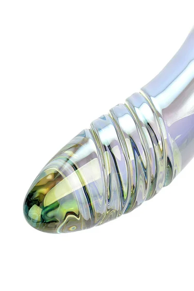 Adam and Eve Fairy Wand 8.75" Ridged Glass Dildo — image 7 of 12