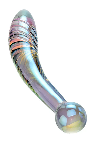 Adam and Eve Fairy Wand 8.75" Ridged Glass Dildo — image 6 of 12