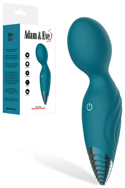 Adam and Eve Dew Drop 5" Petite Wand Massager — image 7 of 18