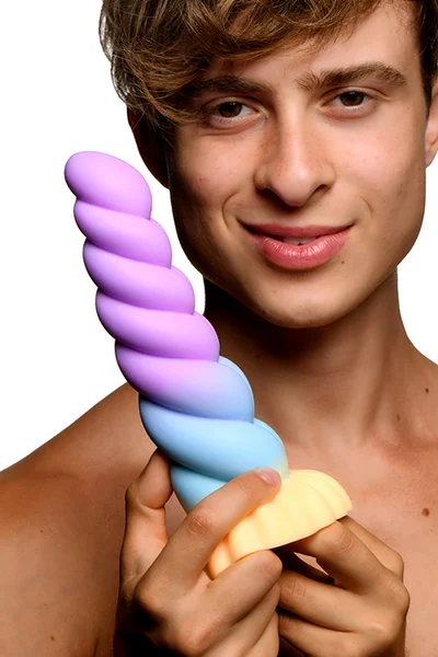 Creature Cocks Mystique 8.3" Silicone Unicorn Monster Dildo — image 15 of 15