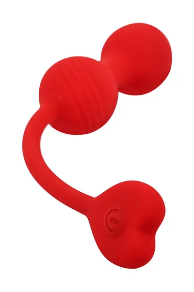 Adam and Eve Sweetheart Kegel Trainer 7.9" Vibrating Kegel Balls With Remote Control — image 3 of 10