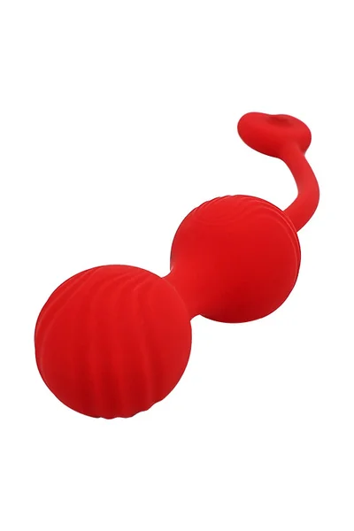 Adam and Eve Sweetheart Kegel Trainer 7.9" Vibrating Kegel Balls With Remote Control — image 7 of 10