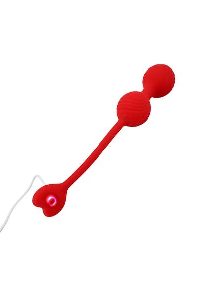 Adam and Eve Sweetheart Kegel Trainer 7.9" Vibrating Kegel Balls With Remote Control — image 10 of 10